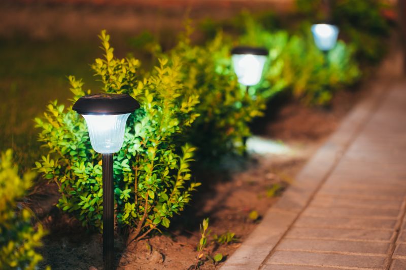 Courtyard Light Installation in Kansas City, MO