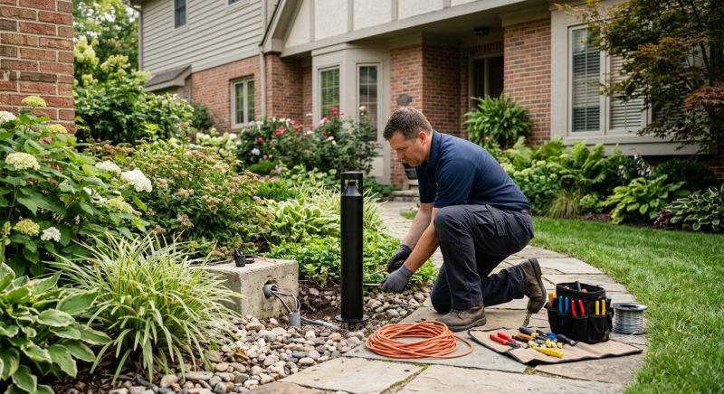 Outdoor Lighting Installation in Pasadena, CA