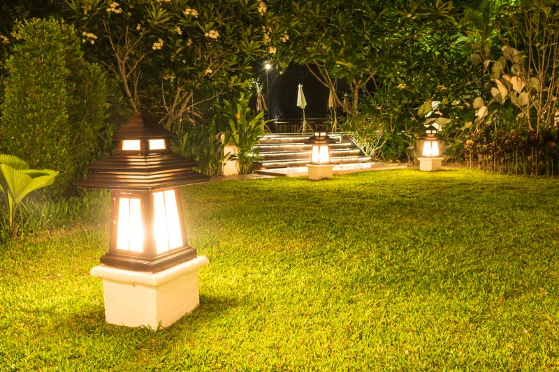 Professional Landscape Lighting Setup