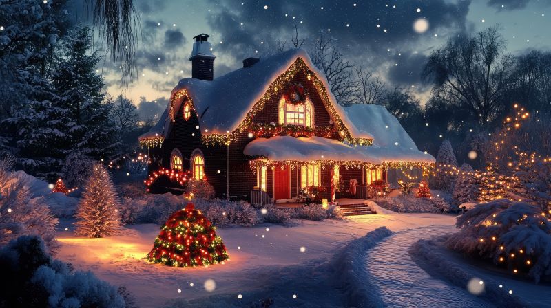 Seasonal Lights Installation in Overland Park, KS