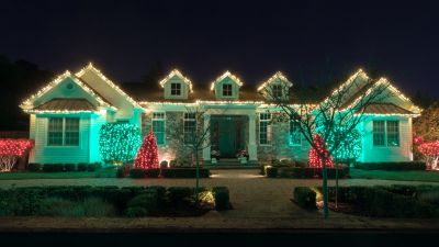 Seasonal Lights Installation in Alpharetta, GA