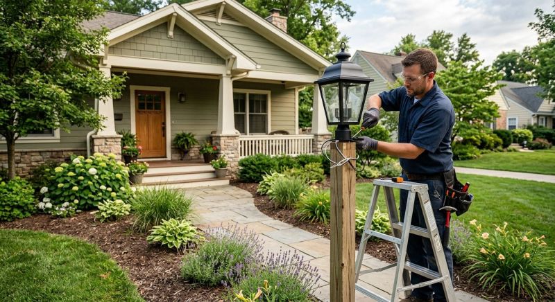 Yard Lights Installation in Orem, UT