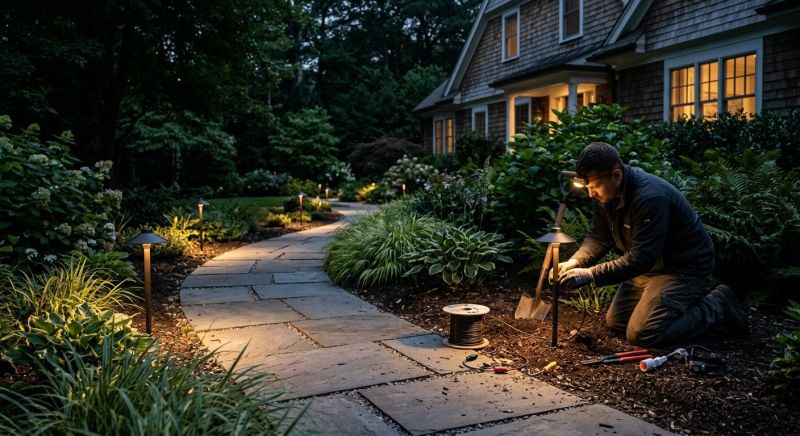Yard Lights Installation in Denver, CO